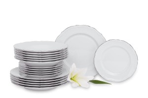 Zestaw Talerzy 6/18 Platyna G237 Maria Teresa CHODZIEŻ