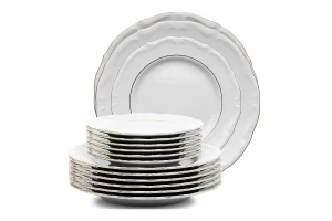 Zestaw Talerzy 6/18 Złota Linia B014 Maria Teresa CHODZIEŻ