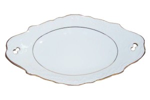 Rawierka / Półmisek 25 cm Złota Linia 3604 Rococo ĆMIELÓW