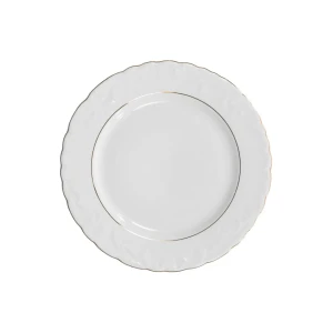 Talerz płytki 25 cm Złota Linia 3604 Rococo  ĆMIELÓW