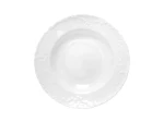  Talerz głęboki 22,5 cm Biały 0001 Rococo ĆMIELÓW
