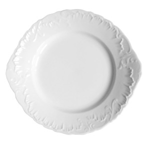 Talerz do ciasta 29 cm Platynowa Linia 3605 Rococo ĆMIELÓW