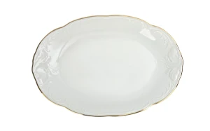  Półmisek owalny 24 cm Fryderyka Złota Linia 3616