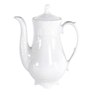Imbryk 1200 ml Biały 0001 Rococo ĆMIELÓW