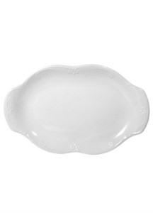 Półmisek owalny 38 cm Biały C000 Kamelia CHODZIEŻ