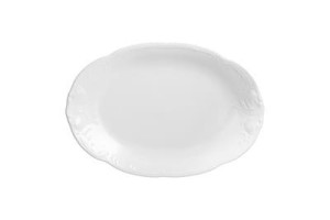 Półmisek owalny 28 cm Fryderyka Biała C001