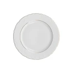 Talerz płytki / deser 17 cm Złota Linia 3604 Rococo ĆMIELÓW