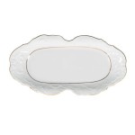 Taca 36 cm Rococo Złota Linia 3604 ĆMIELÓW