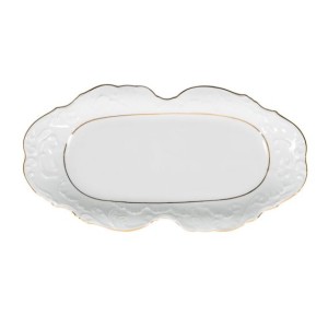 Taca 36 cm Rococo Złota Linia 3604 ĆMIELÓW