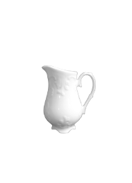 Dzbanek / Mlecznik 200 ml Biały 0001 Rococo ĆMIELÓW