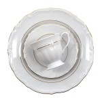 Serwis do kawy dla 12 osób 39 el. Maria Teresa Złota Linia B014 CHODZIEŻ