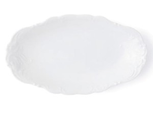  Rawierka / Półmisek 25 cm Fryderyka Biała C001