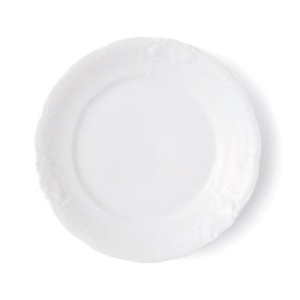 Talerz płytki 24 cm Biały C000 Fryderyka