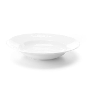 Fryderyka Talerz głęboki 22,5 cm Biały C000