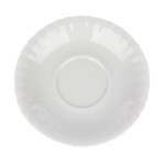Spodek pod filiżankę 14 cm Biały C000 Iwona CHODZIEŻ