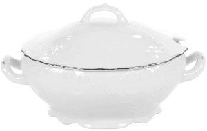 Waza 2700 ml Platynowa Linia 3605 Rococo ĆMIELÓW