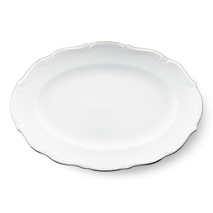 Półmisek owalny 33 cm Platynowa Linia G237 Maria Teresa CHODZIEŻ
